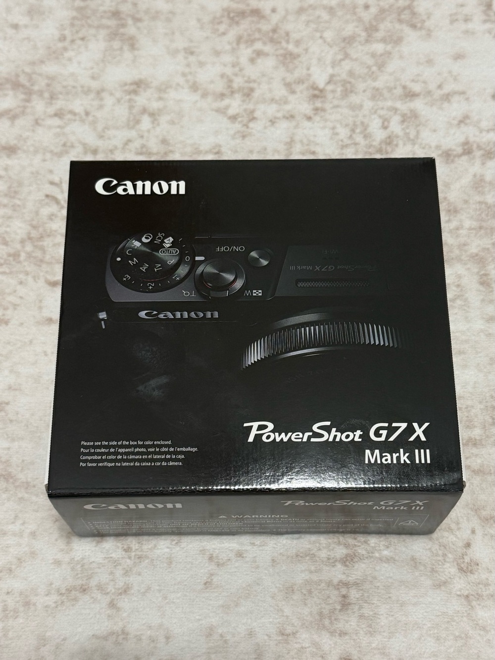 Canon G7X Mark III - Black